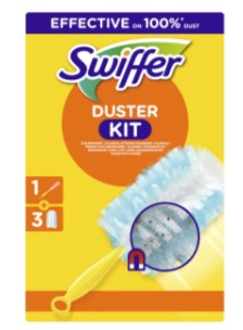 Swiffer Duster Starterskit + 3 Stoffers